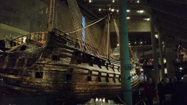 Le vaisseau Vasa 2 années de construction, 20 minutes sur les flots avant de couler